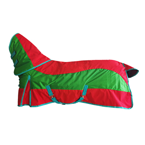 Couverture d'hiver pour cheval de haute qualité, couverture pour cheval avec couvre-cou amovible, couverture imperméable, doublure matelassée - Product Image 4