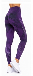 Leggings de yoga sans couture pour femmes, taille haute, compressifs, respirants, écologiques, séchage rapide, mode décontractée, effet froncé aux fesses - Product Image 3