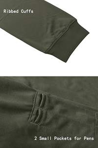 Camisetas Polo Tácticas de Manga Corta y Larga para Hombre, Cómodas, de Algodón y Poliéster, Camisetas Cargo para Actividades al Aire Libre, Personalizables - Product Image 3