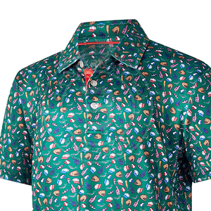 Chemises de golf pour jeunes athlètes, tissu extensible, construction légère, pour activités de fitness, vêtements de plein air et décontractés - Product Image 6