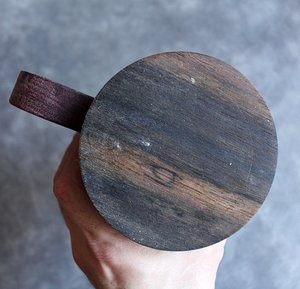 Taza de Cerveza Vintage de Madera Hecha a Mano, Estilo Tradicional, Apta para Lavavajillas, Ecológica, para el Hogar - Product Image 2