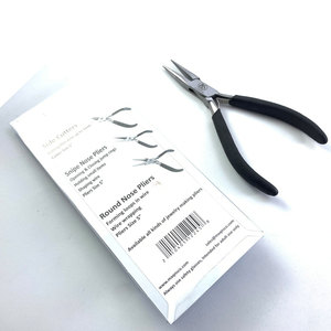 คีมจมูกกลมแบบสองขาเครื่องมือขึ้นรูปเป็นวงที่แม่นยำระดับมืออาชีพทำจากเหล็กกล้าคาร์บอนสำหรับขัดเครื่องประดับ - Product Image 5