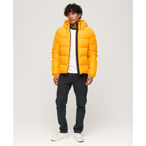 Chaqueta Acolchada Personalizada para Hombre de Alta Calidad, con Cierre Frontal, Material de Poliéster/Nailon, Antibacteriana, Resistente al Viento, Ropa de Invierno - Product Image 3