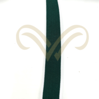 Ruban de cérémonie vert et blanc personnalisé de qualité supérieure, en vrac, pour la décoration d'événements formels