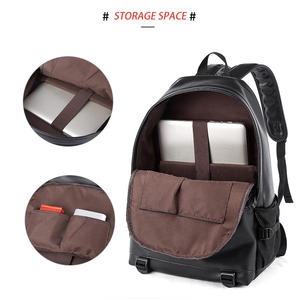 Mochila unisex profesional para estudiantes, de piel sintética resistente, impermeable, para los mercados globales de suministros de oficina. - Product Image 6