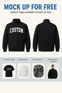 Sudadera Blanca Extra Grande con Estampado de Letras Personalizadas para Mujer, Cuello Alto con Puntos Rojos, Manga Larga, Estilo Casual Otoñal - Product Image 3