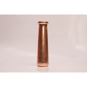 Premium Pure Copper Water Bottle with Traditional Floral Etching <b>Tower</b> Bottle Leak-Proof & Eco-Friendly Hammered Drinkware - Product Image 1