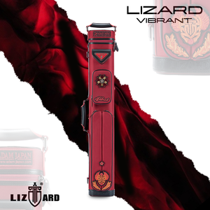 Étui de queue de billard étanche en CORDURA Vibrant <span class=keywords><strong>Scarab</strong></span> 3B4S avec rangement 7 trous, sac de queue de billard rigide premium et boîte pour 1/2 queue - Product Image 1