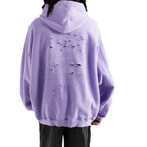 Sweat-shirts personnalisés effet vieilli 2026 – Chauds pour l'hiver, 100 % coton, polaire unie, séchage rapide – Sweat-shirts pour hommes à prix abordable - Product Image 2