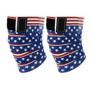 ผ้าพันเข่าสำหรับยกน้ำหนัก ขนาด 78 นิ้ว ผ้าพันรัดกระชับแบบยืดหยุ่นสำหรับพาวเวอร์ลิฟติ้ง ช่วยพยุงและป้องกันการบาดเจ็บระหว่างการสควอทและเดดลิฟท์ - Product Image 6