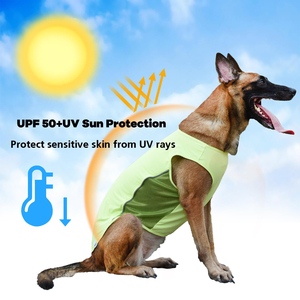 Ropa para Mascotas Hecha a Medida, Camisetas para Perros al por Mayor, Ropa para Cachorros de Algodón Suave, Chalecos Lisos para Gatos, Ropa Cómoda - Product Image 3