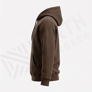 Hoodie surdimensionné élégant pour homme, design vintage délavé avec poche avant, confortable, personnalisable pour l'hiver. - Product Image 3