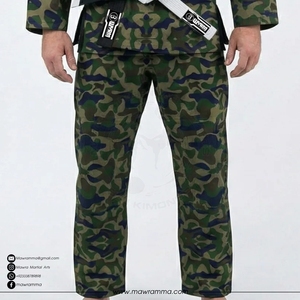 ชุดยิวยิตสูมาตรฐาน IBJJF ผ้าฝ้าย 100% ทอลายเพิร์ลวีฟ ปักโลโก้ได้ตามต้องการ ชุดยิวยิตสูบราซิลสำหรับมืออาชีพ ชุดยูนิฟอร์มสำหรับการต่อสู้ชายหญิง - Product Image 3