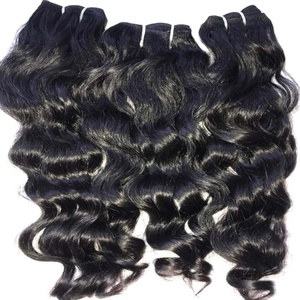 Meilleure Qualité Cheveux Humains Vierges Indiens Remy Non Traités, Bundles de Cheveux Lisses Soyeux et Ondulés Naturels, en Gros, South Temples Chennai Mount - Product Image 5