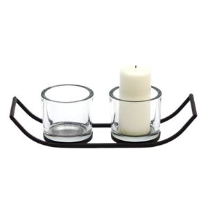 4 Portavelas Decorativos de Hierro para Velas de Té con Acabado en Polvo para Decoración de Bodas y Navidad - Product Image 2