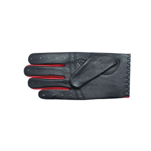 Gants de conduite pour homme en cuir véritable entièrement personnalisables, avec logo et couleur sur mesure, doigts complets, légers, pour le cyclisme et la pêche - Product Image 2
