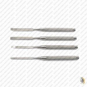 Juego de 4 piezas de cinceles y osteótomos de primera calidad para división de huesos, instrumentos de cirugía dental para implantes, herramientas de expansión ósea de acero inoxidable - Product Image 6