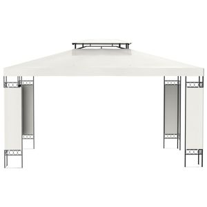 Gazebo de jardin en acier avec écran, 12,9 pieds x 9,6 pieds, abri extérieur portable - Product Image 2