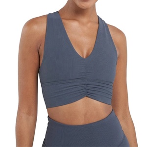 Nuevo Estilo de Sujetador Deportivo Cruzado para Mujer, Sujetador Deportivo con Tirantes, Sujetador Deportivo de Spandex y Nailon - Product Image 3