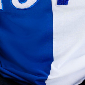 เสื้อยืดเชนิลล์ Phi Beta Sigma Half 1914 สีน้ำเงินขาว สำหรับผู้ชาย ลายตัวอักษรกรีก เสื้อยืดพรีเมียมสำหรับสมาคมนักศึกษา แขนสั้น ทรงคลาสสิก - Product Image 6