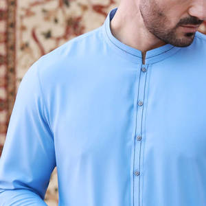 Nuevo Shalwar Kameez Pakistaní 2026 para Hombre, Suave, para Fiesta, Color Sólido Morado, Shalwar Kameez de Moda, Conjunto de 2 Piezas, Bandhgala - Product Image 4