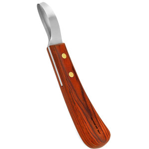 Premium Stainless Steel Hoof Knife Ergonomic Handle Loop Design Reusable Professional Farrier Equipment for Horses - Product Image 6