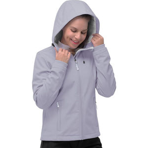 Chaqueta Softshell para Mujer, Diseño Cómodo con Cierre, Forro Polar Ligero, Impermeable, Ecológica, de Nailon, Ideal para Viajes y Actividades al Aire Libre - Product Image 2