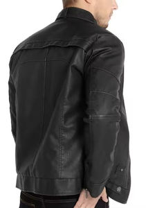 Chaqueta de Cuero para Hombre, Diseño 2026 |   Chaqueta de Cuero Vacuno Genuino de Alta Calidad para Streetwear |   Logotipo y Diseño Personalizados al por Mayor - Product Image 5