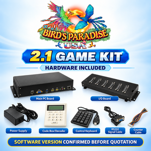 VGAME Birds Paradise USA 2.1, Tablero de Juego Arcade y Kit de Software para Integración en Equipos de Entretenimiento - Product Image 1
