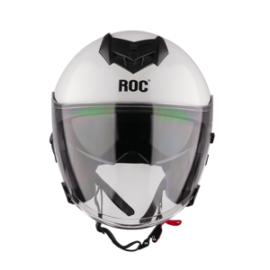 หมวกกันน็อคมอเตอร์ไซค์แบบเปิดหน้า ROC R09 รุ่นใหม่ ดีไซน์กราฟิกสวยงาม ระบบปิดแบบปลดเร็ว วัสดุ ABS+EPS โฟม ได้รับมาตรฐาน DOT  ถอดประกอบได้ทั้งหมด - Product Image 5