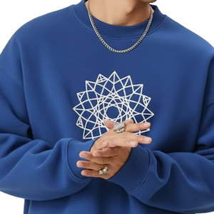 Sweat-shirt épais pour homme, idéal pour un style streetwear décontracté au quotidien, avec une coupe confortable, une sensation de chaleur et un style moderne et épuré. - Product Image 6