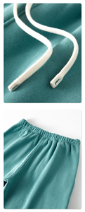 Pantalones Deportivos Anchos de Cintura Media para Mujer, Color Marrón, Estilo Casual, para Otoño - Product Image 6