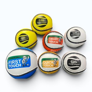 Custom Logo Printed Hurling Sliotars Factory Direct Wholesale <b>Smart</b> Touch Training Balls Durable All-Weather PU Leather - Product Image 5