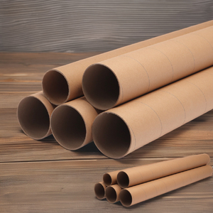 Cartón Papel Tubo Textil Rollo Núcleo vinagreen packMade in Vietnam VinaGreen Pack Fabricante Calidad Marrón Kraft Packaging - Product Image 1