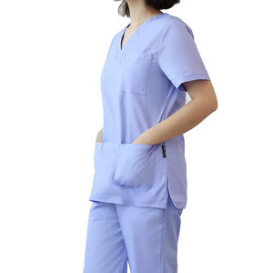 Conjunto de Uniformes Médicos y de Enfermería de Alta Calidad para Mujer, Uniformes de Spa con Tela Tejida - Product Image 6