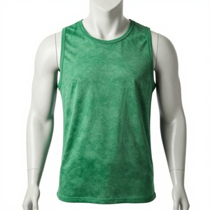Débardeur de basketball personnalisé en gros, maillot d'entraînement sans manches en mesh pour hommes et femmes, uniforme d'équipe respirant avec logo imprimé, fournisseur en gros - Product Image 2