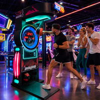 BLEE Meilleure Vente Machine d'Arcade de Boxe LED Testeur de Force de Frappe, Jeu à Monnayeur pour Centres Commerciaux et Salles de Jeux