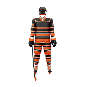 Uniforme de Hockey sobre Hielo de Color Sólido Personalizado de Alta Calidad, Último Diseño, Ropa Deportiva de Verano 100% Algodón, Talla Grande - Product Image 4