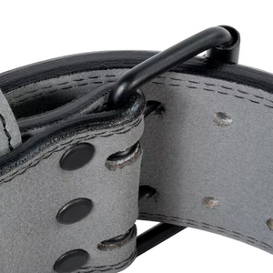 High Quality leather weightlifting belt designed for maximum stability heavy lifts gym performance gear - Product Image 6