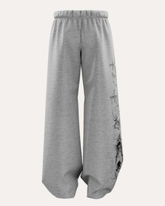 High Quality Graphic Printed <b>Men's</b> Oversized Sweatpants Casual <b>Loose</b> Fit Pants 100% Cotton Heavyweight <b>Men's</b> Winter <b>Trousers</b> - Product Image 3