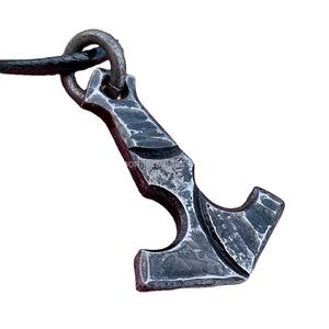 RFCrafts Haute Qualité Fer EIwaz Rune Pendentif Géométrique Scandinave Rune Accessoires Norse Amulette Viking Bijoux - Product Image 4