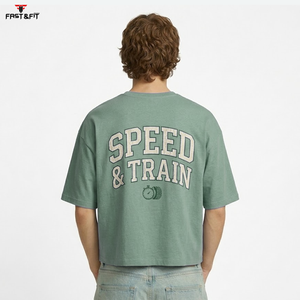 T-shirts pour hommes en coton 100% respirant, à séchage rapide, écologiques, imprimés, à manches courtes, style streetwear, nouvelle collection, vente en gros - Product Image 6