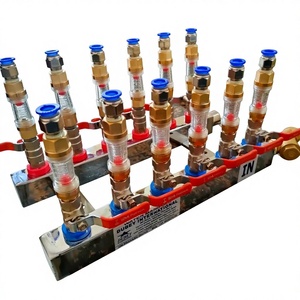 Dubey International 6 in 6 Out Water Manifold with Flow Meter Rust Free 1 Year Warranty 5kg Easy to Operate - Product Image 1