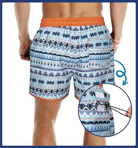 Pantalones Cortos Deportivos Sublimados Transpirables de Alta Resistencia para Hombre, Tela Duradera, Ropa Deportiva con Estampado Personalizado para EE. UU. 2026 - Product Image 3