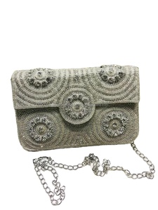 Bolso de mano bordado hecho a mano étnico con estilo único bolso de mano étnico de estilo étnico para mujer de artesanías de lujo - Product Image 5