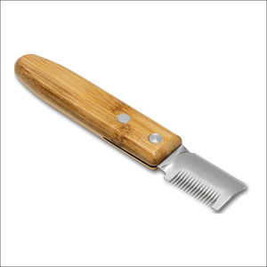 มีดตัดขนสัตว์เลี้ยงสแตนเลสแบบใหม่ สำหรับมืออาชีพ - Product Image 1