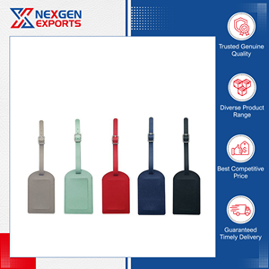 Professionnels dans la vente d'étiquettes de bagages en cuir PU de qualité supérieure, au design attrayant et à la mode, pour les acheteurs en gros authentiques - Product Image 6