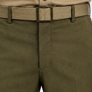 Pantalon de combat américain robuste en toile durable, léger, coupe droite, coupe décontractée, taille sécurisée - Product Image 4