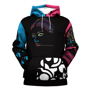 Sudaderas con capucha térmicas impresas con diseño de ramas de alma personalizadas, sudaderas con capucha de sublimación de moda para hombres de tamaño adulto - Product Image 4