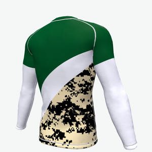 Fabricante de camisetas de protección UV personalizadas por sublimación al por mayor, camiseta de protección UV de manga larga para hombre para surf, natación y deportes - Product Image 5